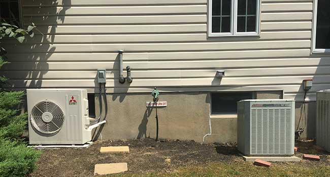 Ductless Mini-Split Install